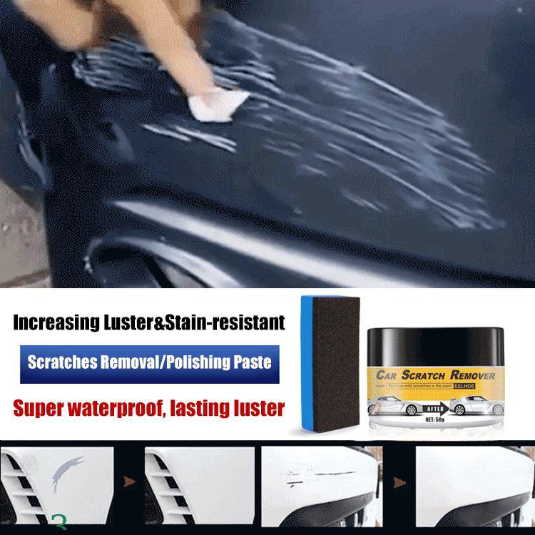 Car Scratch Repair Cream Car Scratch Remover Car Polishing Grinding Paste Paint Care Set